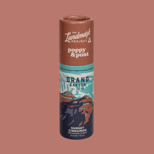 Poppy & Pout x The Landmark Project: National Park Lip Balms
