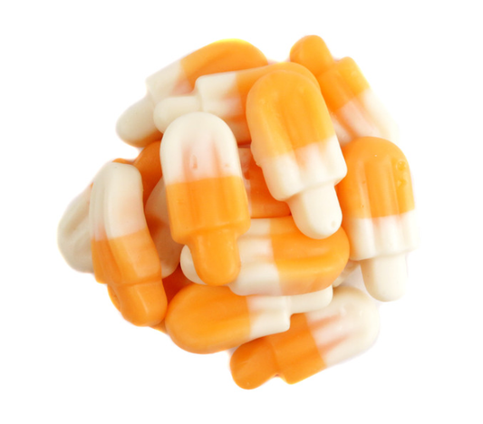 Popsicle Gummy Orange & Cream Candy