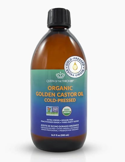 Queen of Thrones Organic Castor Oil 16.9oz (500ml)