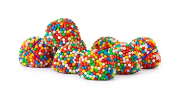 Rainbow Confetti Drops Candy