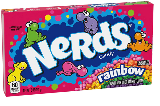 Rainbow Nerds Candy - 5-oz. Theater Box