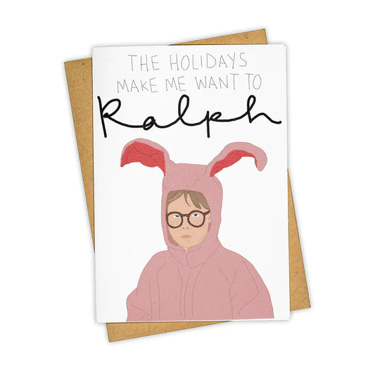 Ralphie Holiday Card