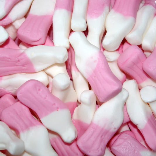 STRAWBERRY MILKSHAKE BOTTLES,