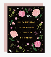 To the Wildest Greeting Card ~ Girl w Knife
