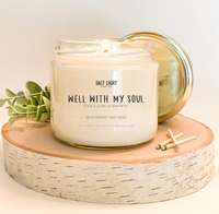 Well With My Soul ~ Salt + Light | Soy Candle