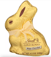 Lindt white chocolate bunny