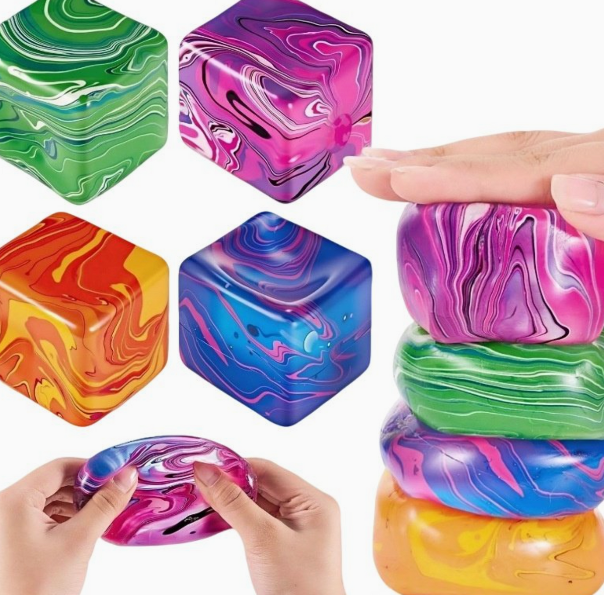 Stress Relief Cube Sensory Fidget Toy