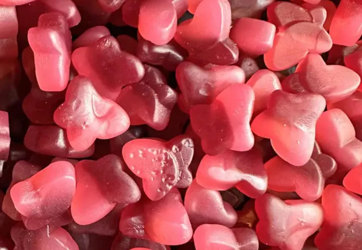 Malaco Butterfly – Strawberry & Rhubarb