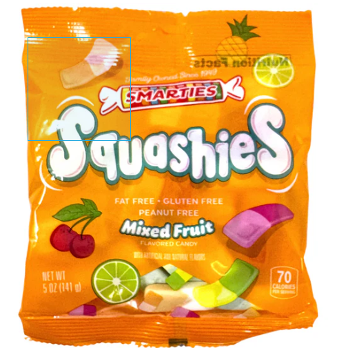 Smarties Squashies - Mixed Fruit 5oz