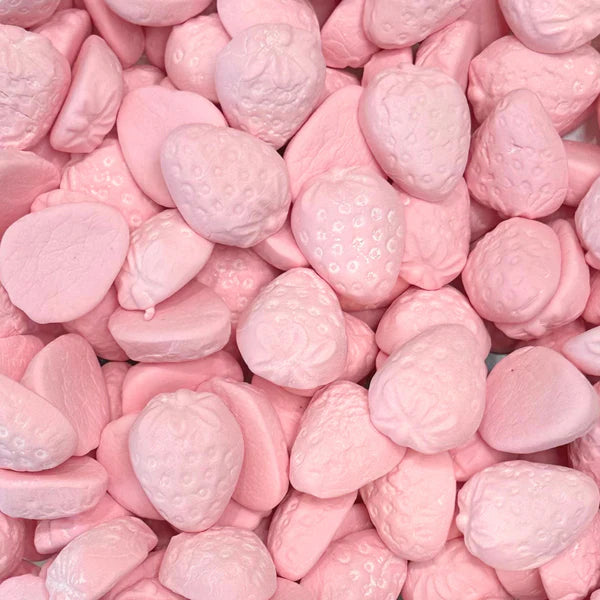 Soft Strawberry Marshmallows
