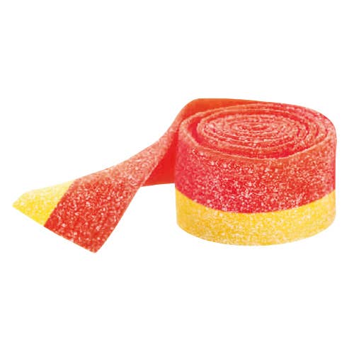 Sour Gummy Strawberry & Lemon Rolls