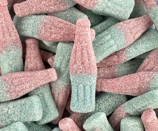 Sour Mega Fizzy Bubblegum Bottles