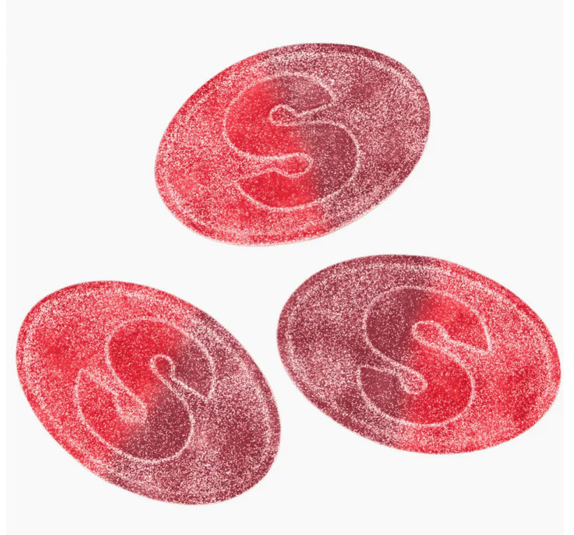 S-Märke Sour Candy Pomegranate and Raspberry