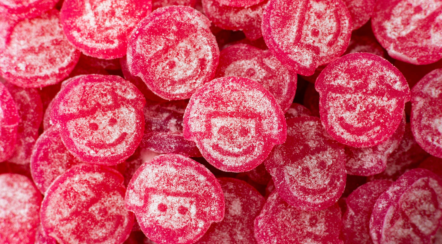Sour Raspberry Twins Candy