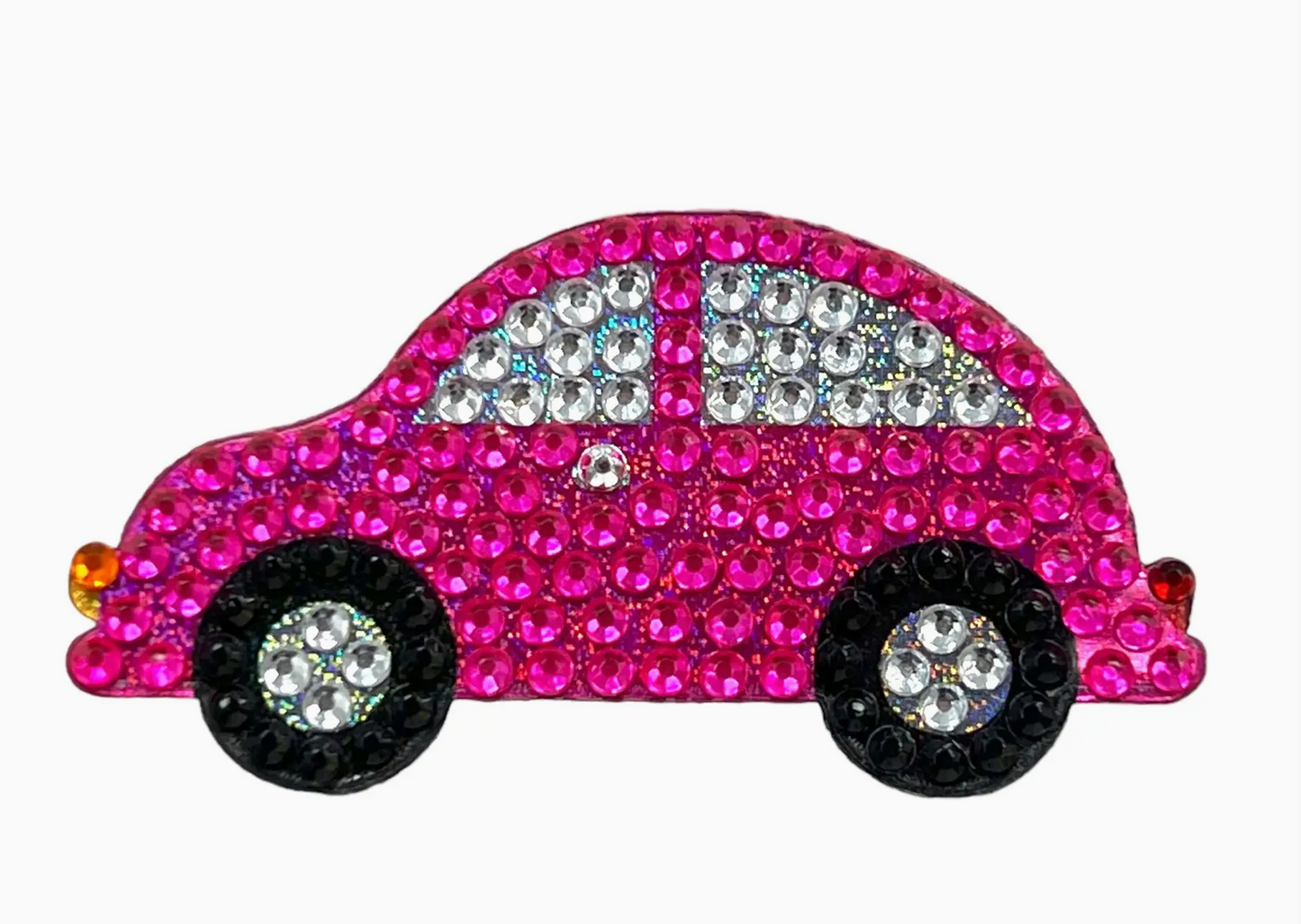 StickerBeans Pink Car Rhinestone Sticker
