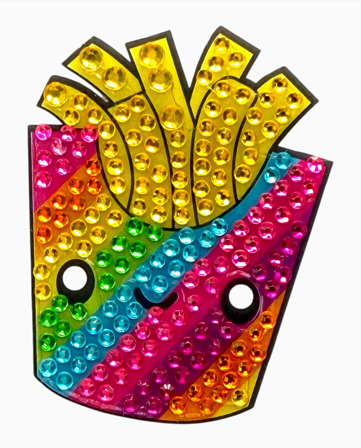 StickerBeans Rainbow Fries Sticker