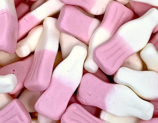 Strawberry Milkshake Bottles from the U.K