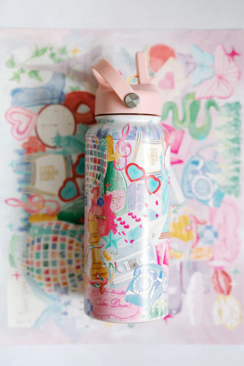 Swiftie 32oz Insulated Water Bottle  SWIFTIE 32OZ INSULATED WATER BOTTLE