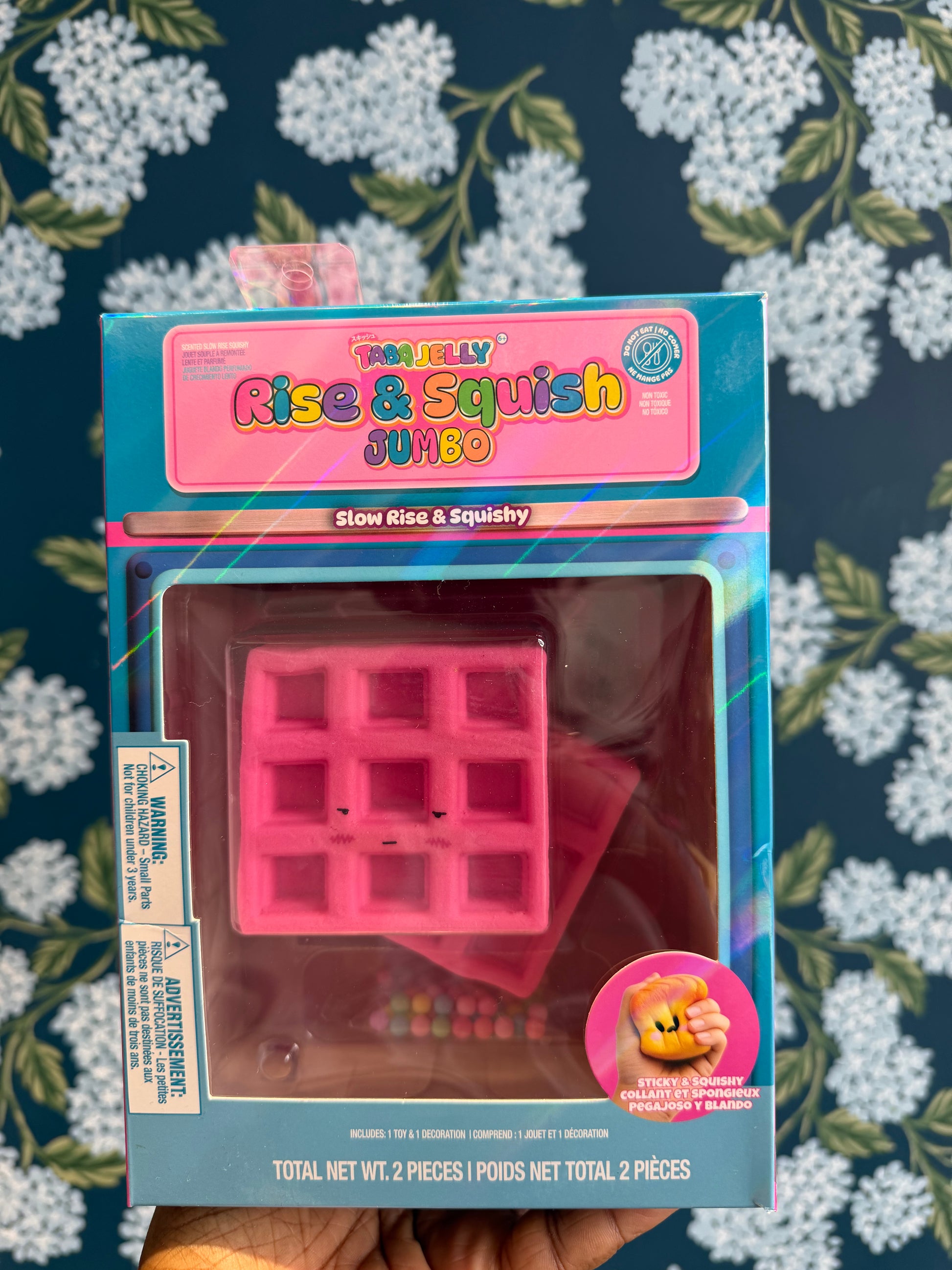 TabaJelly Rise & Squish Jumbo Pink Squishy Toy