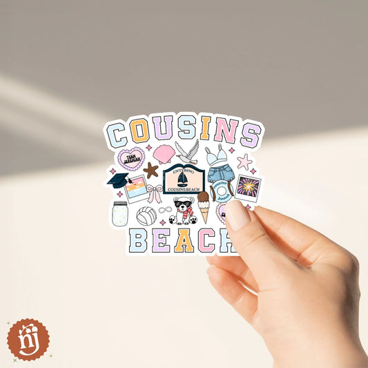 The Summer I Turned Pretty Cousins Beach Sticker
