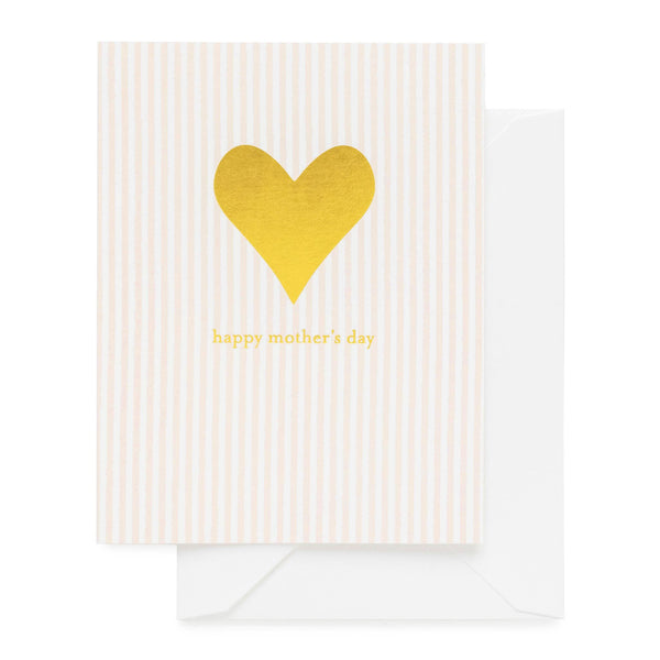 Happy Mother's Day Heart Card  ~ Sugar Paper