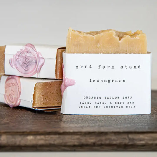 Orr4 Farm Stand Organic Tallow Soap– Nourishing Hand, Face, & Body Bar