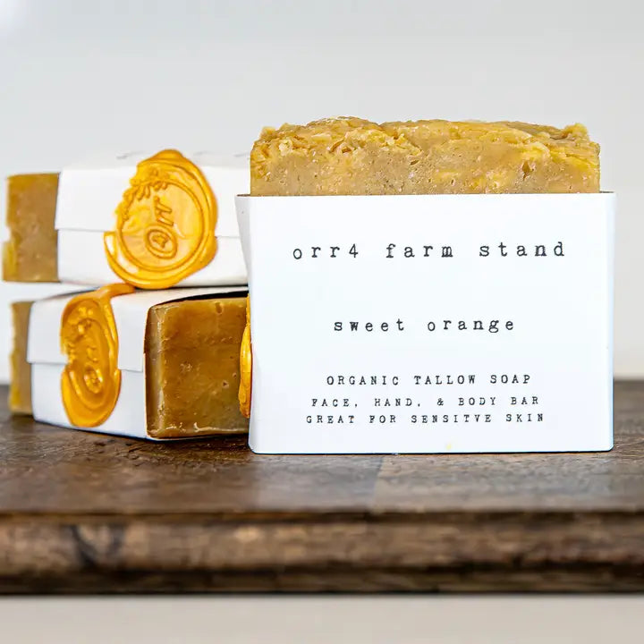 Orr4 Farm Stand Organic Tallow Soap– Nourishing Hand, Face, & Body Bar
