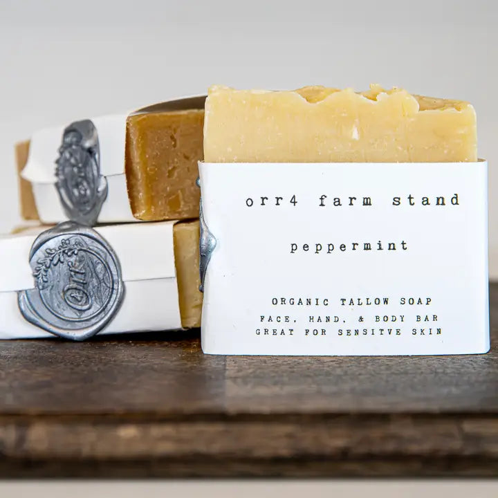Orr4 Farm Stand Organic Tallow Soap– Nourishing Hand, Face, & Body Bar