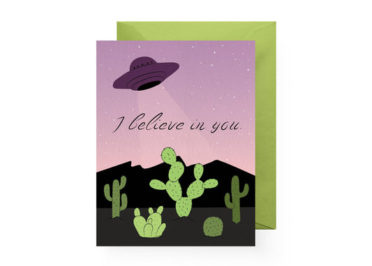 I Believe in You Card