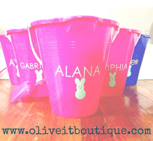 Small Personalized Easter Basket