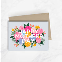 Happy Mother's Day Floral Bunch Card