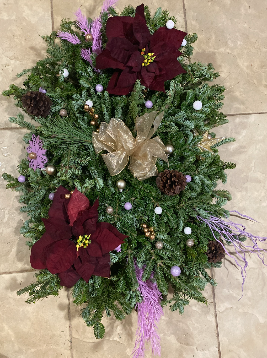 Grave blanket, Long Island, NY