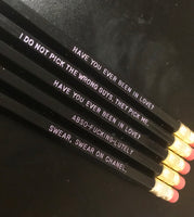 Sex & The City Themed Pencil Set