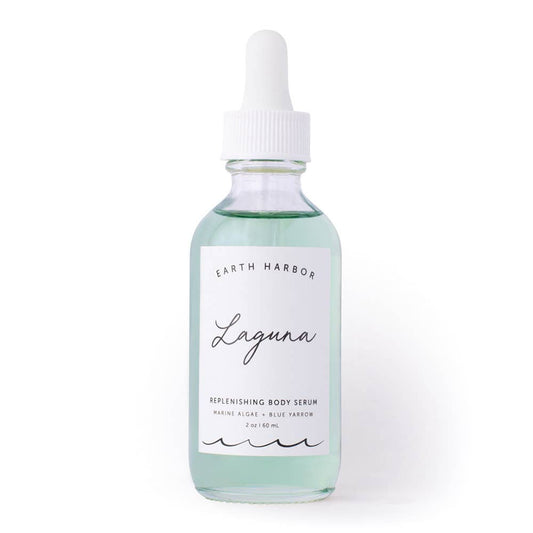 Earth Harbor Body Oil: Blue Yarrow + Marine Algae