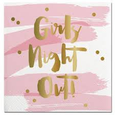 pink bachelorette party napkins