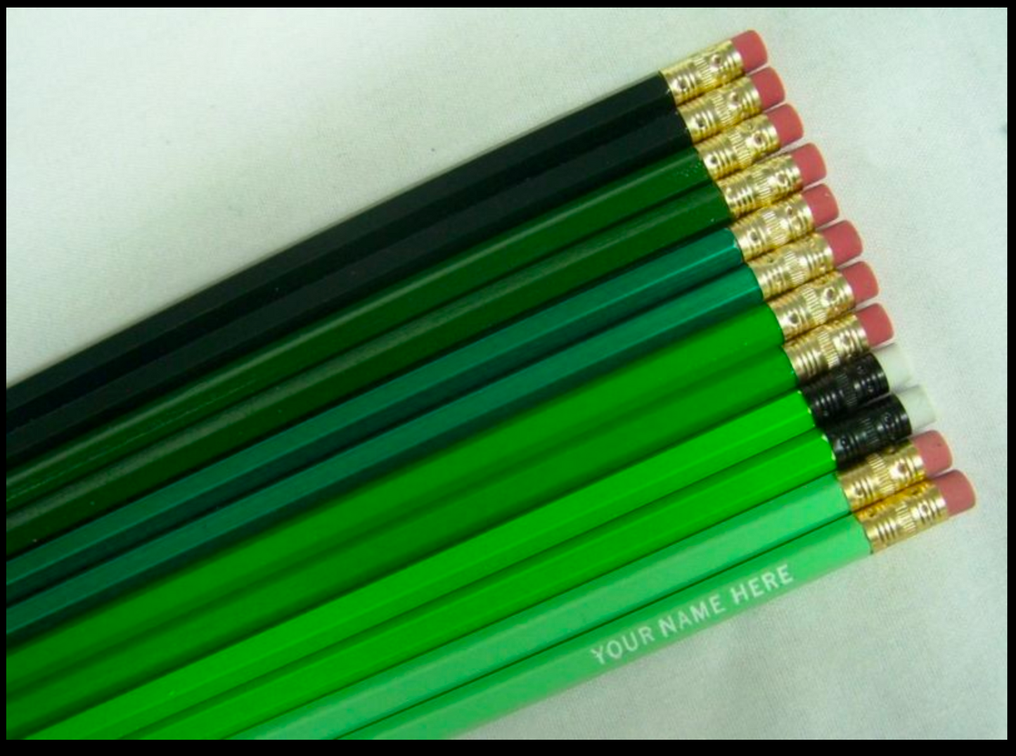 Set of 60 Personalized Pencils