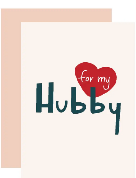 Hubby Greeting Card