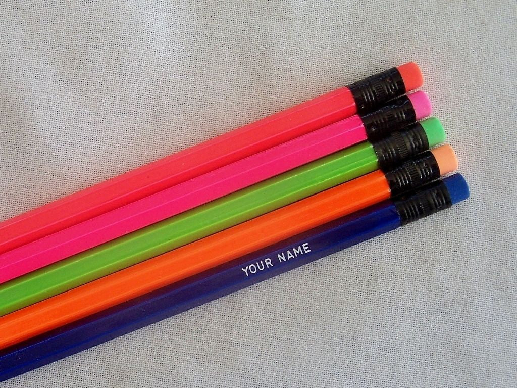 Personalized pencils