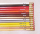 Engraved Wedding Pencils: Set of 50