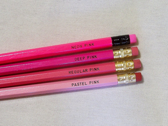 Engraved Wedding Pencils: Set of 50