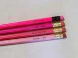 Set of 150 Personalized Pencils
